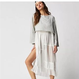 Free People Tunique Love Song Dress BNWOT size large .. too cute!!